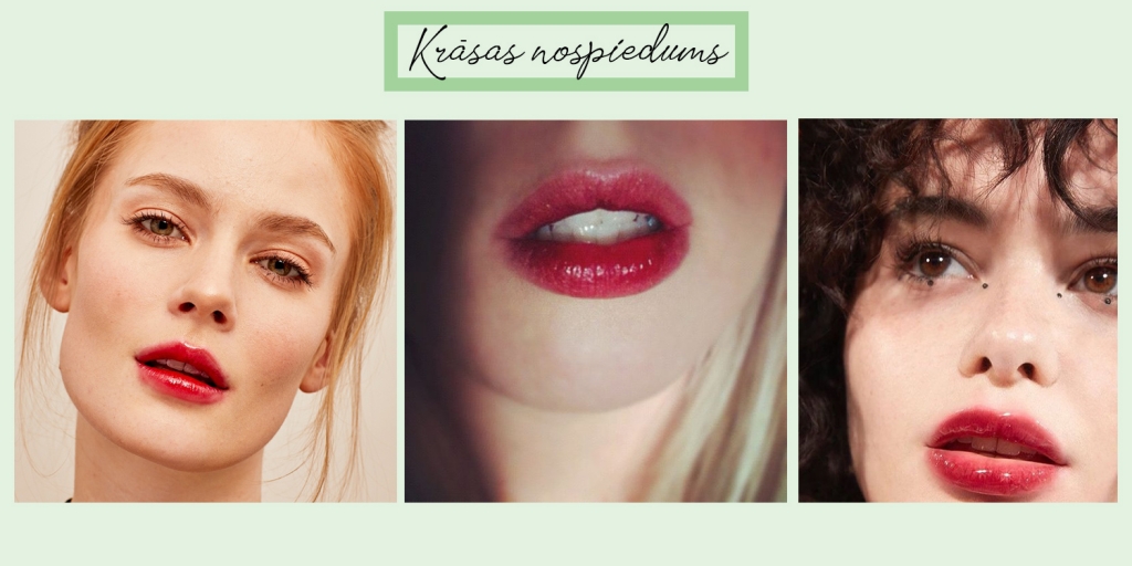 Lūpu krāsas nospiedums